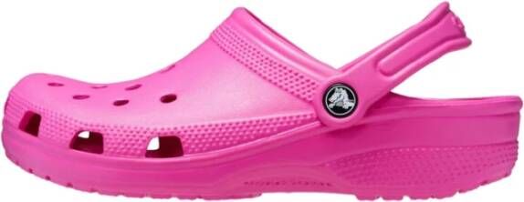 Crocs Klassieke Rubberen Slippers Unisex Pink Dames