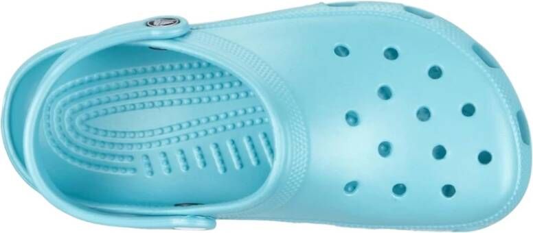 Crocs Klassieke Sabot Unisex Synthetische Slippers Blue Dames