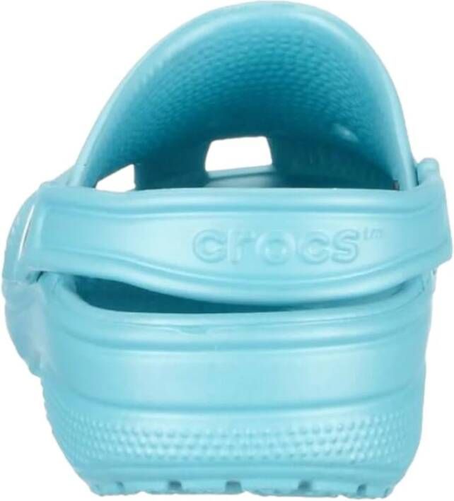 Crocs Klassieke Sabot Unisex Synthetische Slippers Blue Dames