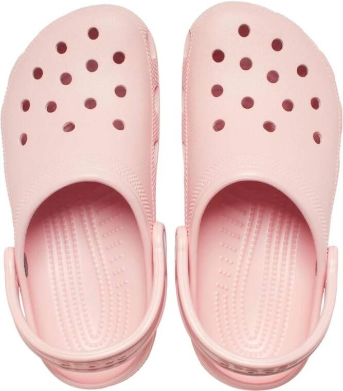 Crocs Klassieke Sabot Unisex Synthetische Slippers Pink Dames