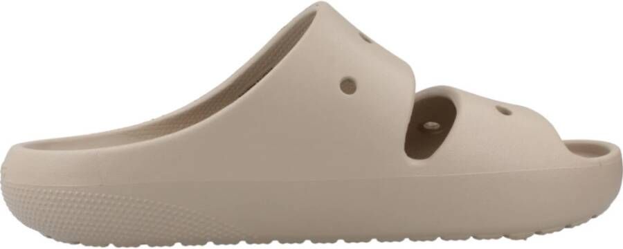 Crocs Klassieke Sandaal Sliders Brown Dames