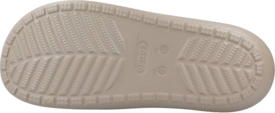 Crocs Klassieke Sandaal Sliders Brown Dames