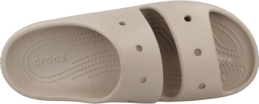 Crocs Klassieke Sandaal Sliders Brown Dames