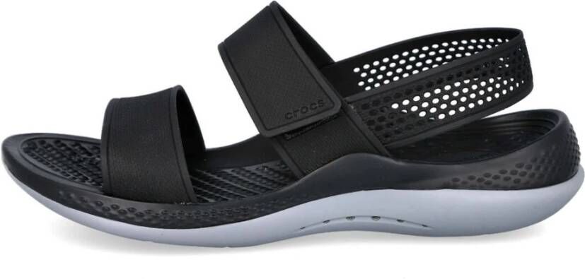 Crocs LiteRide Sandalen Black Dames