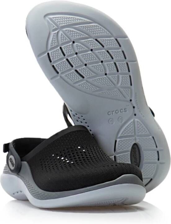 Crocs LiteRide Slippers Black Heren