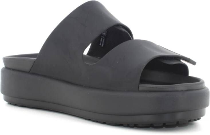 Crocs Luxe Sandal Black Dames