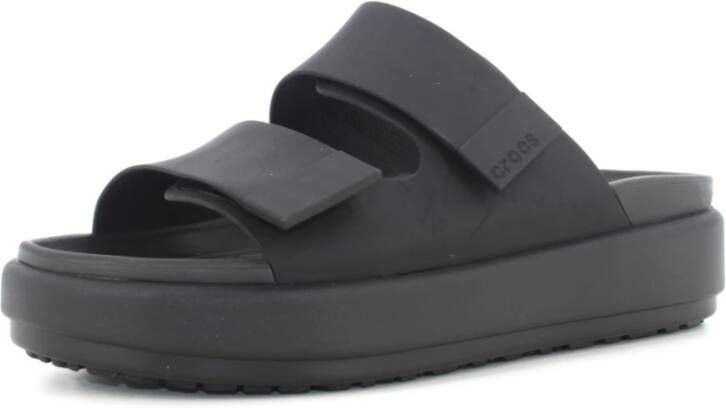 Crocs Luxe Sandal Black Dames