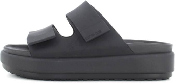 Crocs Luxe Sandal Black Dames