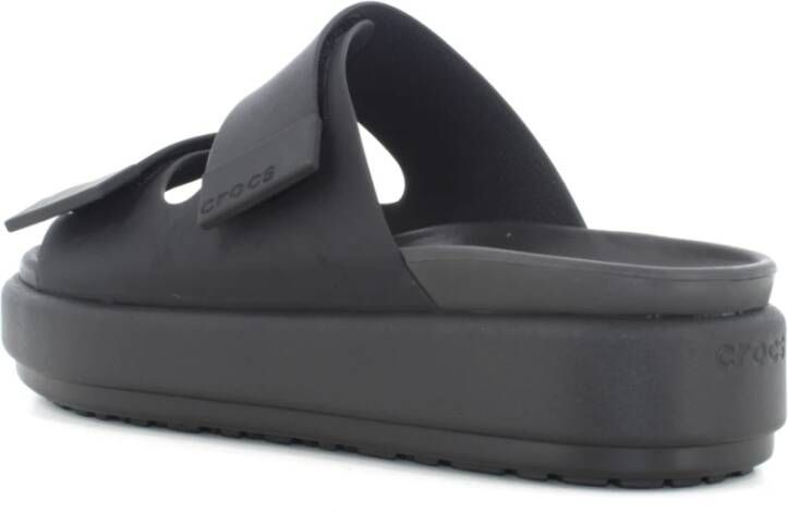 Crocs Luxe Sandal Black Dames