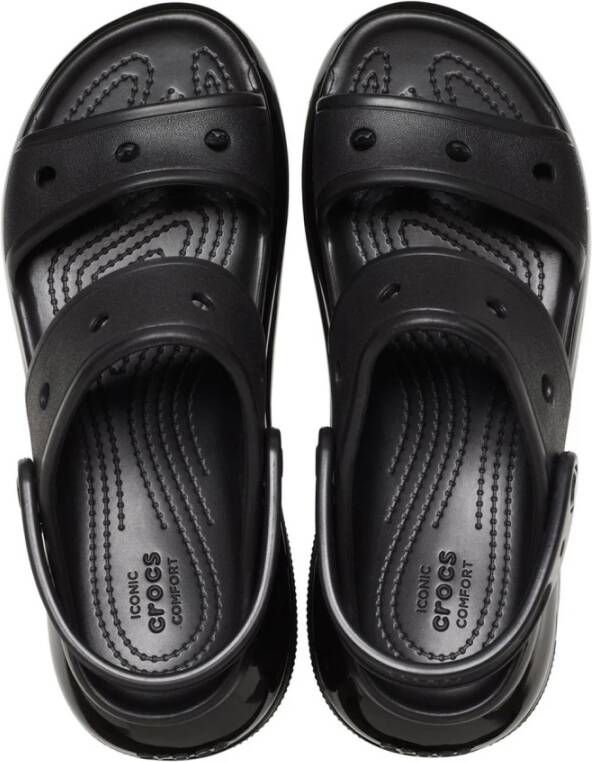 Crocs Mega Crush Sandal Black Dames