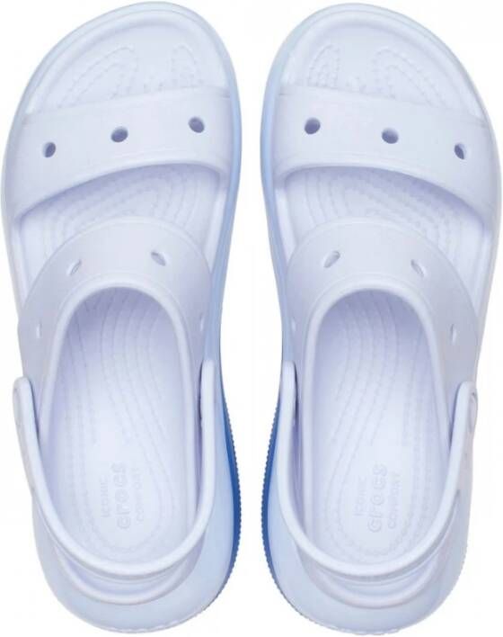 Crocs Mega Crush Sandal Blue Dames