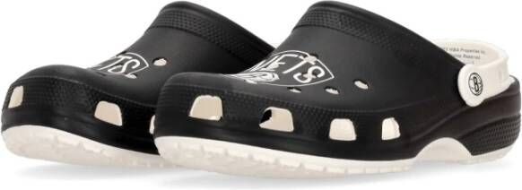 Crocs Brooklyn Nets Klassieke Streetwear Klomp Black Heren
