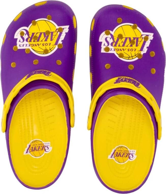 Crocs NBA Los Angeles Lakers Classic Clog Purple Heren