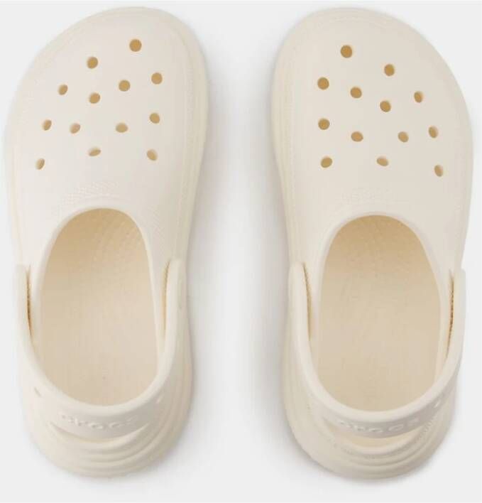 Crocs Neutrale Synthetische Stomp Sandalen Beige Dames