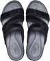 Crocs Paillet Strappy Sleehak Sandaal Black Dames - Thumbnail 2