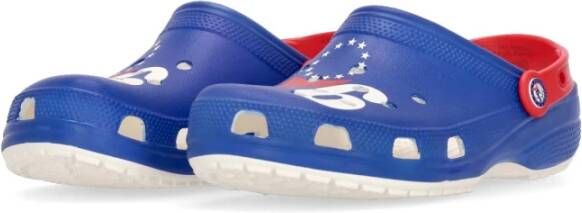 Crocs Philadelphia 76ers NBA Klassieke Klomp Wit Blue Heren