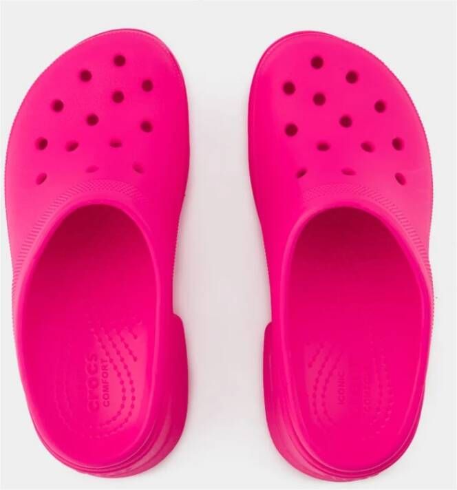 Crocs Roze Crush Sirene Sandalen Synthetisch Pink Dames