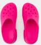 Crocs Roze Crush Sirene Sandalen Synthetisch Pink Dames - Thumbnail 4