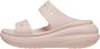 Crocs Classic Crush Sandal 207670-6UR Roze Slippers - Thumbnail 8