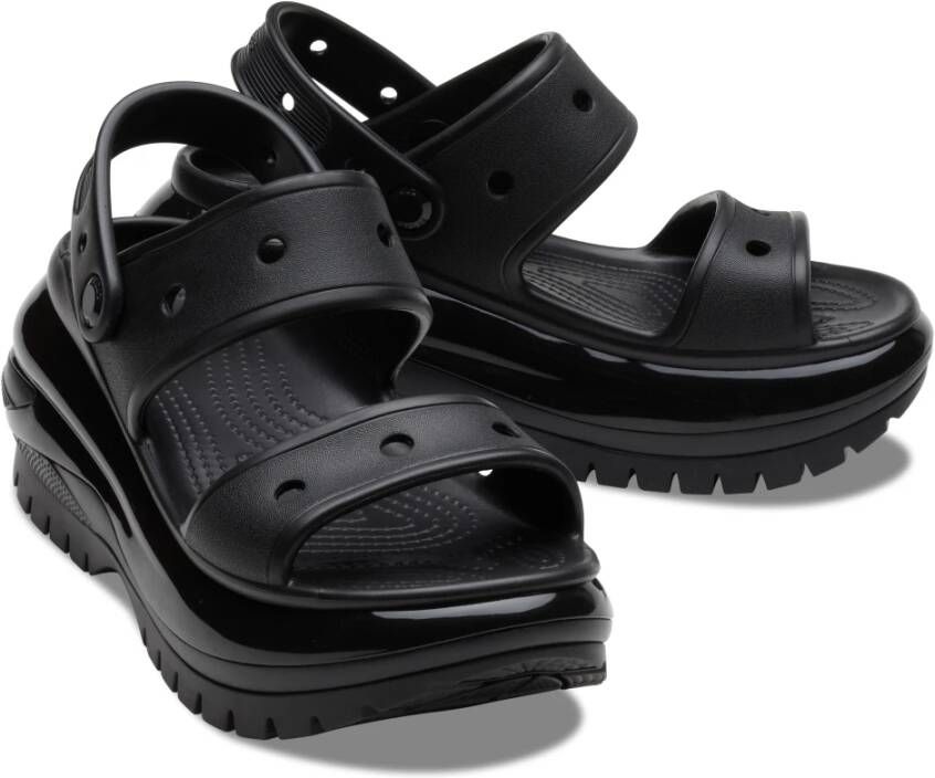 Crocs Sandalen Classic Mega Crush Zwart Heren