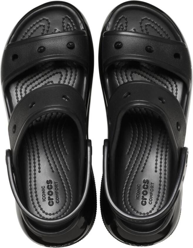 Crocs Sandalen Classic Mega Crush Zwart Heren