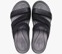 Crocs Paillet Strappy Sleehak Sandaal Black Dames - Thumbnail 5