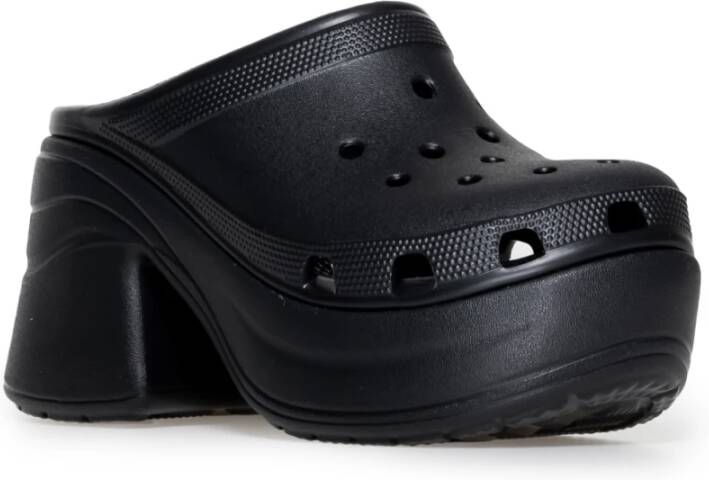 Crocs Siren Clog Sandalen Lente Zomer Collectie Black Dames