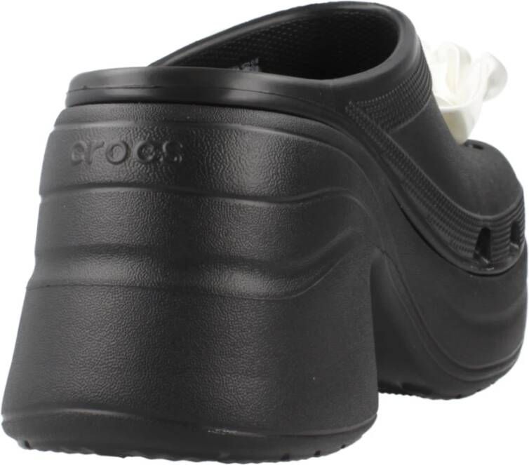 Crocs Siren Rosette Klompen Black Dames