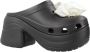 Crocs Siren Rosette Klompen Black Dames - Thumbnail 5