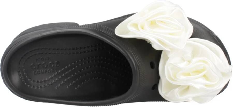 Crocs Siren Rosette Klompen Black Dames