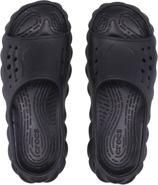 Crocs Sportieve Zwarte Slide Slippers Black Heren