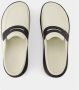 Crocs Stijlvolle Linen Black Slip-On Mules Gray Dames - Thumbnail 9