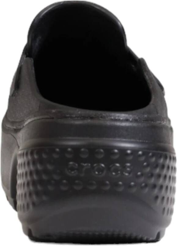 Crocs Stijlvolle Loafer Schoenen voor Vrouwen Black Dames