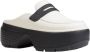 Crocs Stijlvolle Linen Black Slip-On Mules Gray Dames - Thumbnail 2