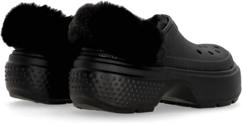 Crocs Stomp Gevoerde Klomp Zwart Black Heren