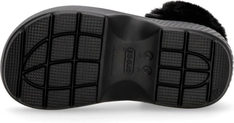 Crocs Stomp Gevoerde Klomp Zwart Black Heren