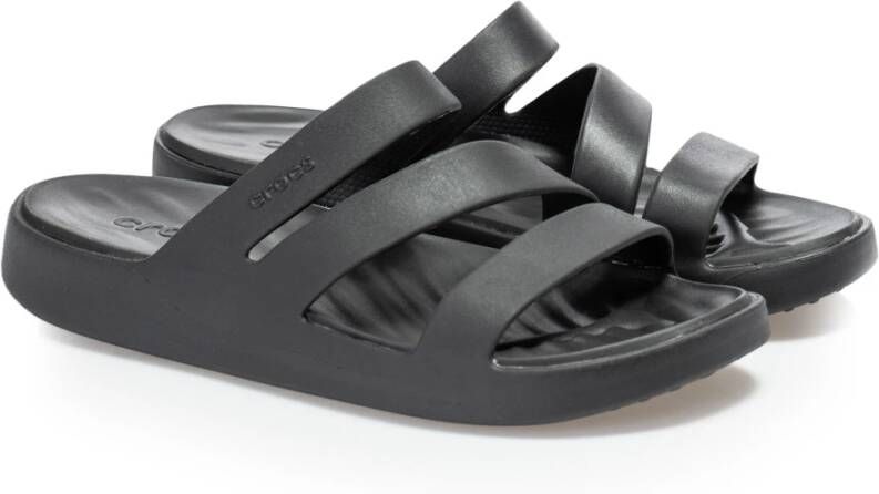 Crocs Strappy Damessandalen Black Dames