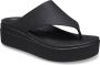 Crocs LiteRide Sleehak Sandalen Black Dames - Thumbnail 7