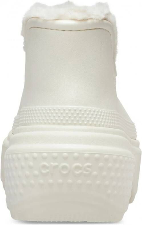 Crocs Winter Gevoerde Shorty Laars Vrouwen White Dames