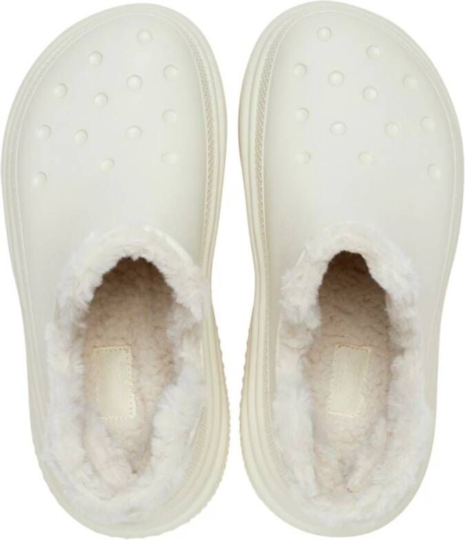 Crocs Winter Gevoerde Shorty Laars Vrouwen White Dames