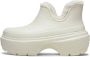 Crocs Winter Gevoerde Shorty Laars Vrouwen White Dames - Thumbnail 7