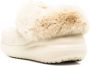 Crocs Witte sandalen met imitatiebontafwerking White - Thumbnail 3