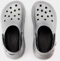 Crocs Zilver Synthetische Stomp Sandalen Gray Dames - Thumbnail 4