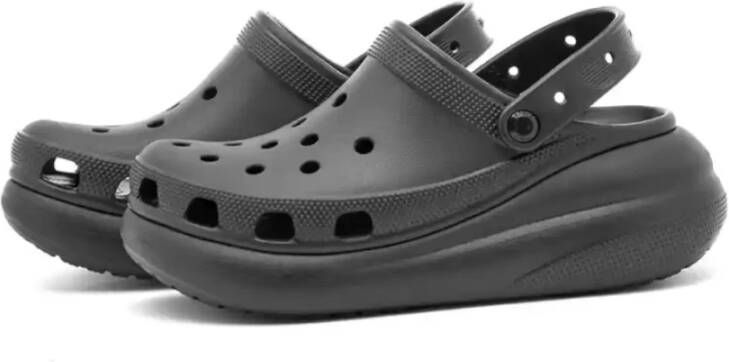 Crocs Zwarte Crush Klomp Schoenen Black Dames