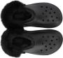 Crocs Zwarte gevoerde Stomp klomp met bont Black - Thumbnail 9