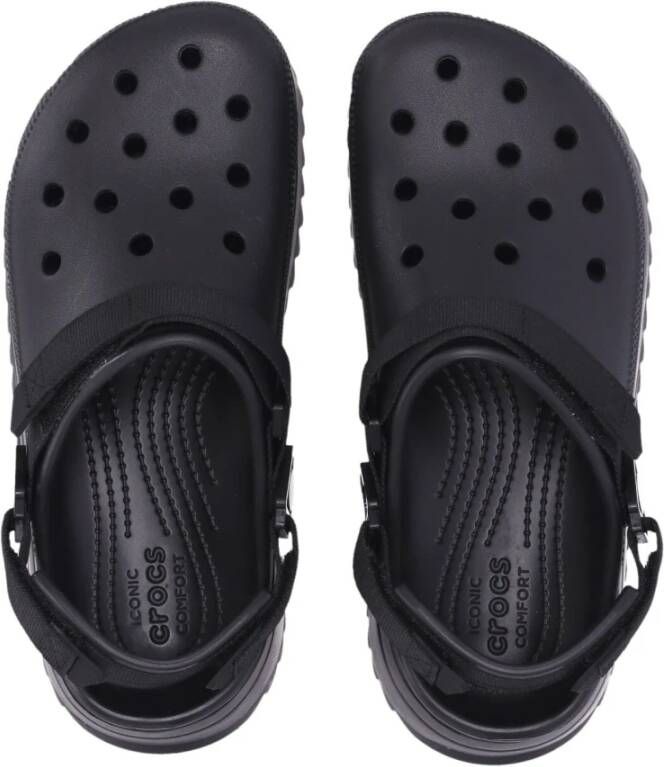 Crocs Zwarte Hiker Clog Heren Muiltje Black Heren