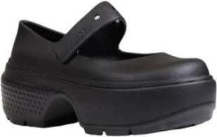 Crocs Zwarte Mary Jane Sandalen Model 207008 Black Dames