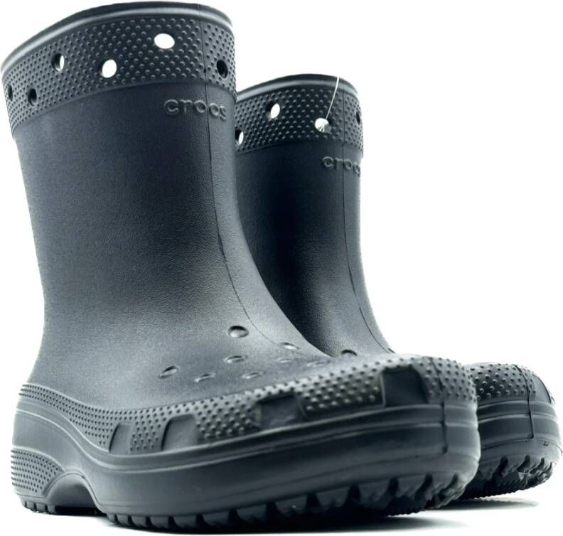 Crocs Zwarte regenlaarzen voor vrouwen Black Dames