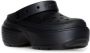 Crocs Zwarte sandaal voor vrouwen lente zomer collectie Black Dames - Thumbnail 8