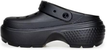 Crocs Zwarte sandaal voor vrouwen lente zomer collectie Black Dames